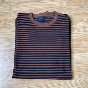 NOAH STRIPED LONG SLEEVE SHIRT